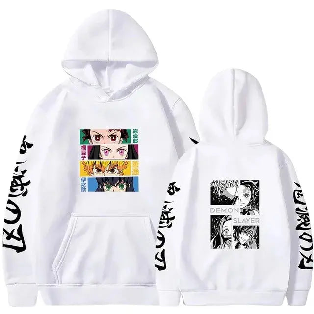 Demon Slayer Japanese Anime Hoodie – Casual Harajuku Streetwear for Men & Women.... more Otaku Sora