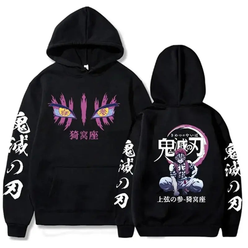 Demon Slayer Japanese Anime Hoodie – Casual Harajuku Streetwear for Men & Women.... more Otaku Sora