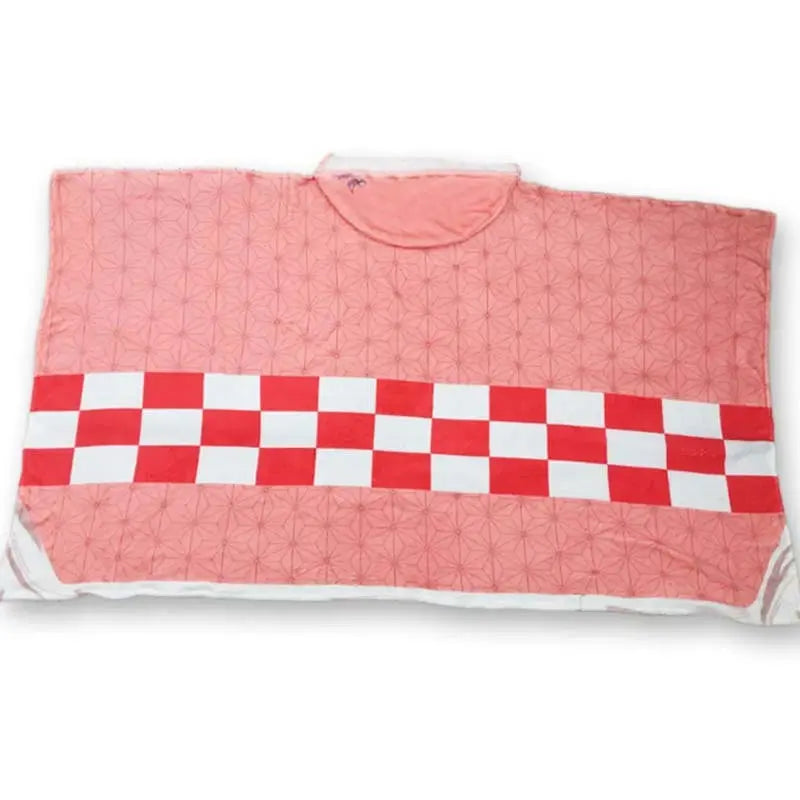 Demon Slayer Blanket Cloak – Cozy Flannel Hoodie Shawl for Cosplay & Everyday Wear Otaku Sora