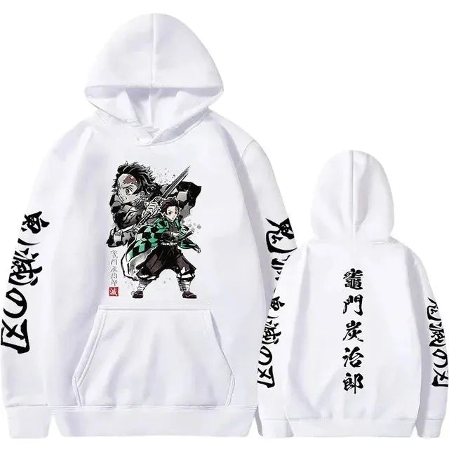 Demon Slayer Japanese Anime Hoodie – Casual Harajuku Streetwear for Men & Women.... more Otaku Sora
