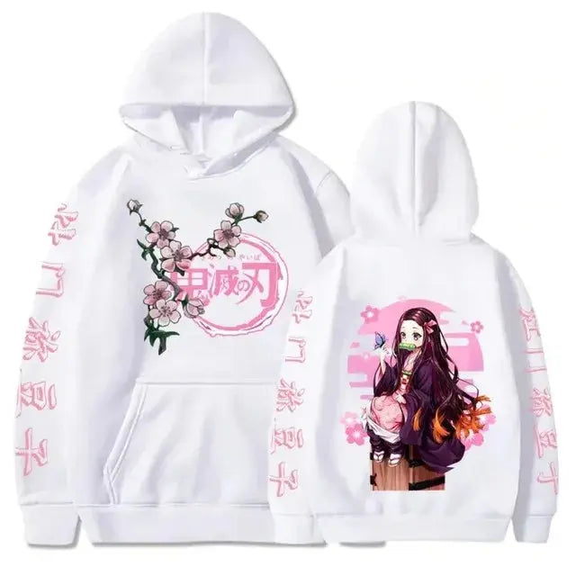 Demon Slayer Japanese Anime Hoodie – Casual Harajuku Streetwear for Men & Women.... more Otaku Sora
