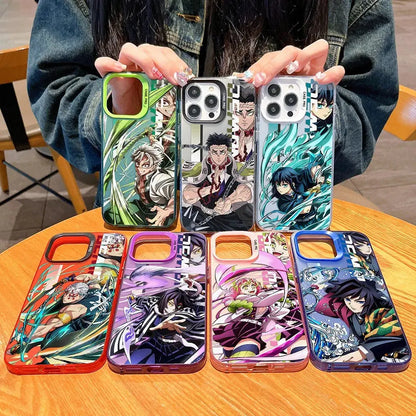 Demon Slayer Phone Case - Matte Cover for iPhone 15/14/13/12/11 Pro Max & More Otaku Sora