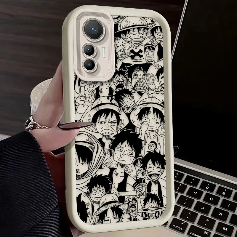 One Piece Full Screen Xiaomi Case | Protective Cover for All POCO & Mi Models Otaku Sora