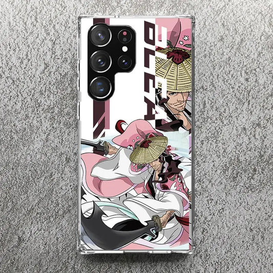 Bleach Shunsui Kyoraku Samsung Case | Soft Cover for Galaxy Models Otaku Sora