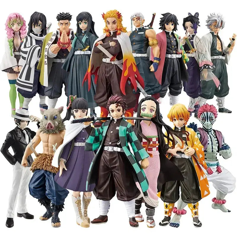 Anime Figure Mystery Box – Blind Box PVC Action Figures from Dragon Ball, One Piece, and Demon Slayer Otaku Sora