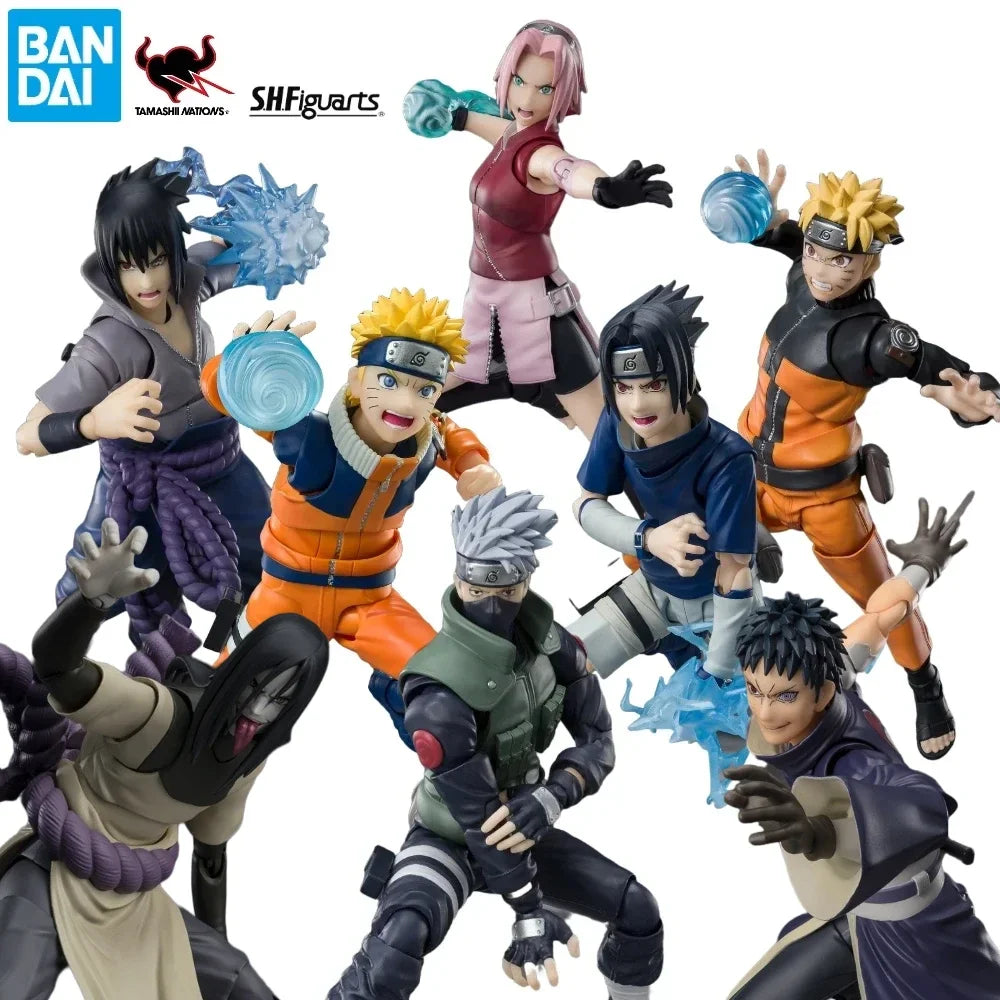 Naruto Genuine Bandai SHFiguarts 2.0 Action Figures - Jiraiya, Kakashi Hatake, Naruto, Sasuke, Orochimaru, Madara Otaku Sora