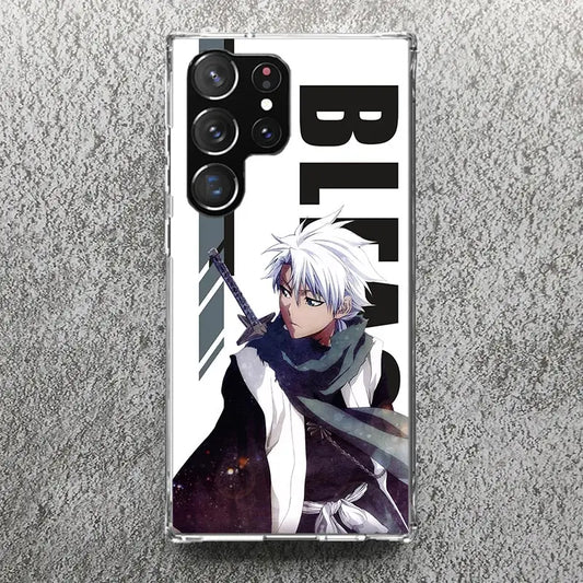 Bleach Toshiro Hitsugaya Samsung Case | Soft Cover for Galaxy Models Otaku Sora