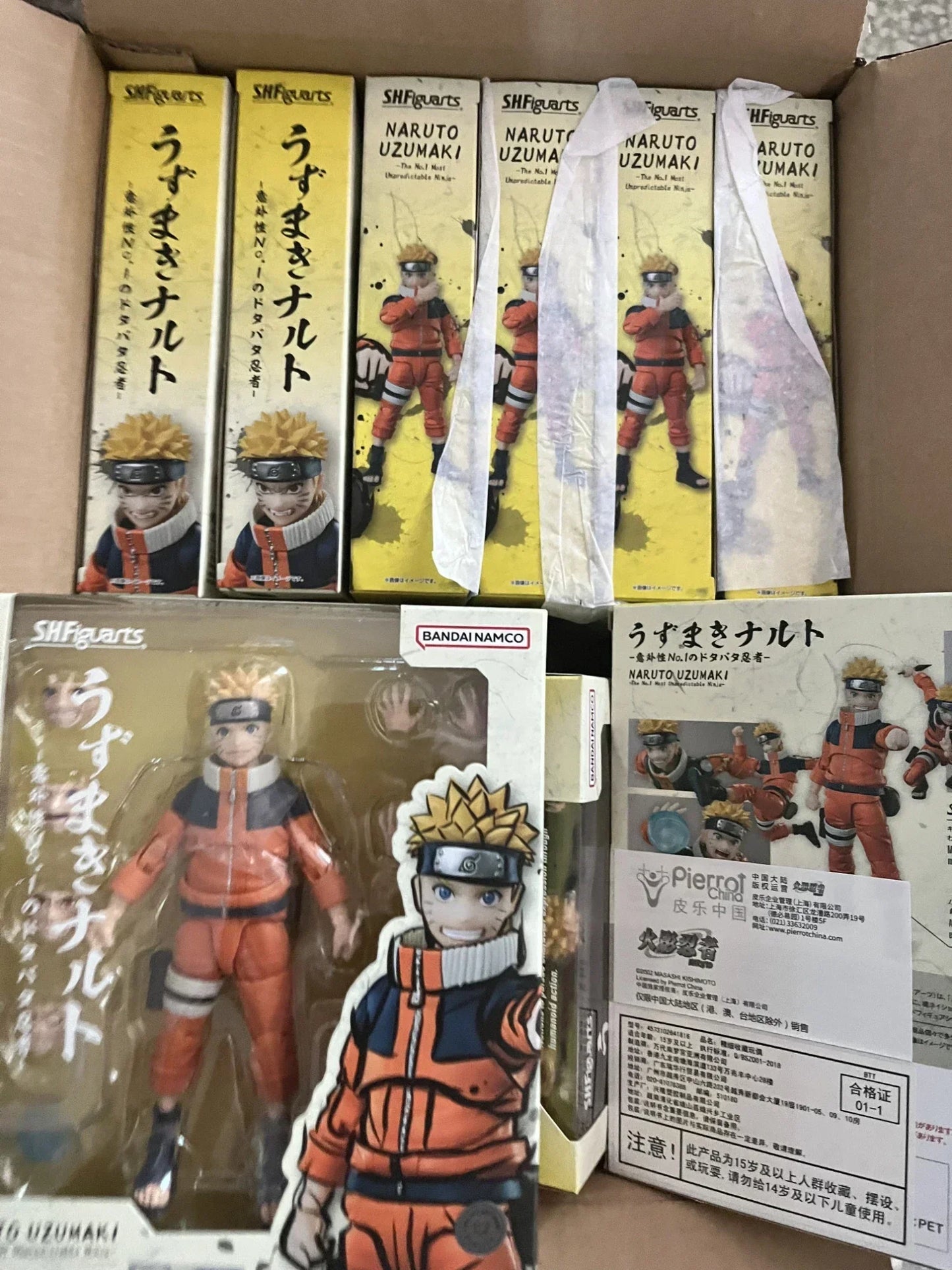 Naruto Genuine Bandai SHFiguarts 2.0 Action Figures - Jiraiya, Kakashi Hatake, Naruto, Sasuke, Orochimaru, Madara Otaku Sora