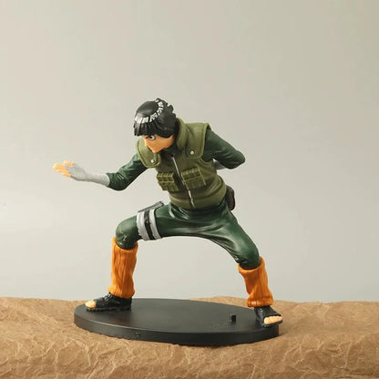 Naruto 15CM Anime Action Figure - Shippūden Rock Lee Fighting Stance Model Toy Otaku Sora