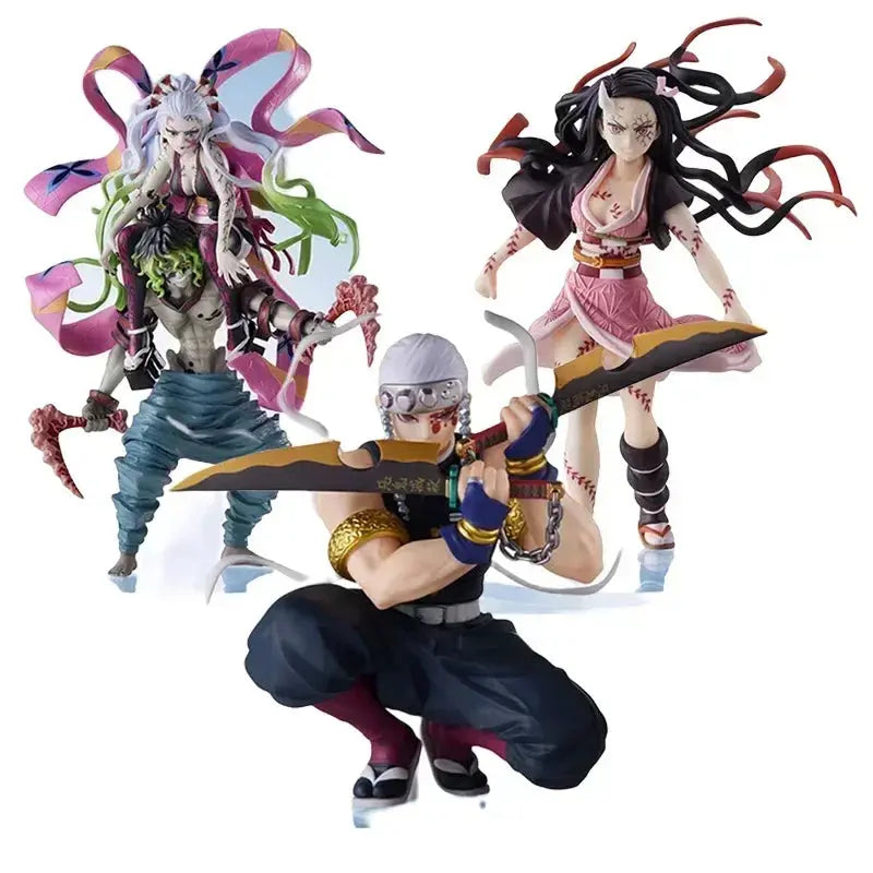 Demon Slayer Figure Anime Blind Box - Mystery Box with Kamado Nezuko, Tanjirou, Hashibira Inosuke Exquisite Figurines Otaku Sora