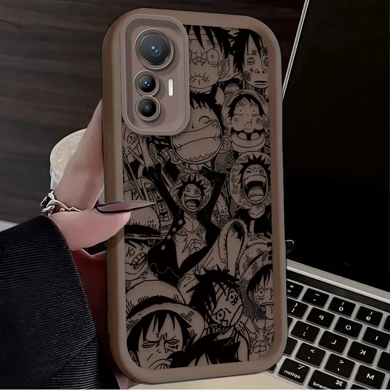 One Piece Full Screen Xiaomi Case | Protective Cover for All POCO & Mi Models Otaku Sora