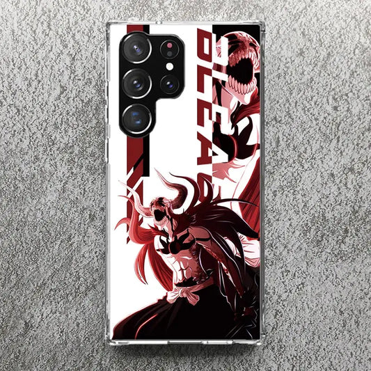 Bleach Ichigo Vasto Lorde Samsung Case | Soft Cover for Galaxy Models Otaku Sora