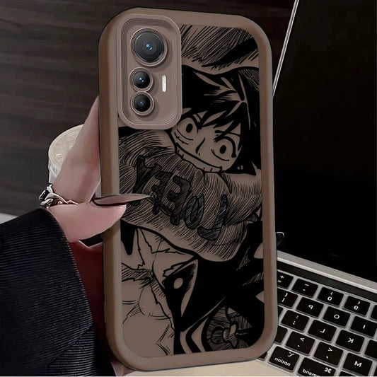 One Piece Full Screen Xiaomi Case | Protective Cover for All POCO & Mi Models Otaku Sora