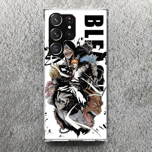 Bleach characters Samsung Case | Soft Cover for Galaxy Models Otaku Sora