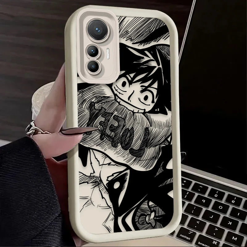 One Piece Full Screen Xiaomi Case | Protective Cover for All POCO & Mi Models Otaku Sora